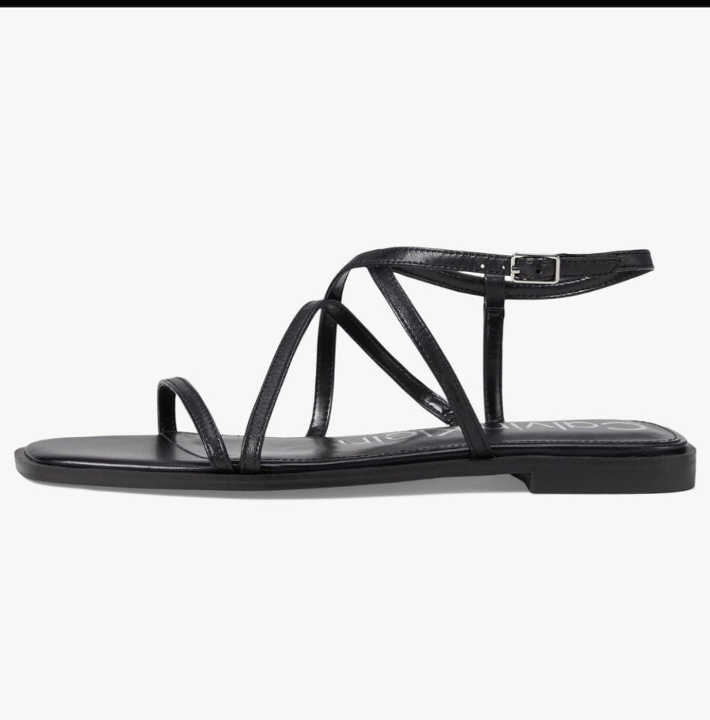 Calvin Klein Sleek Black Women's Sandals